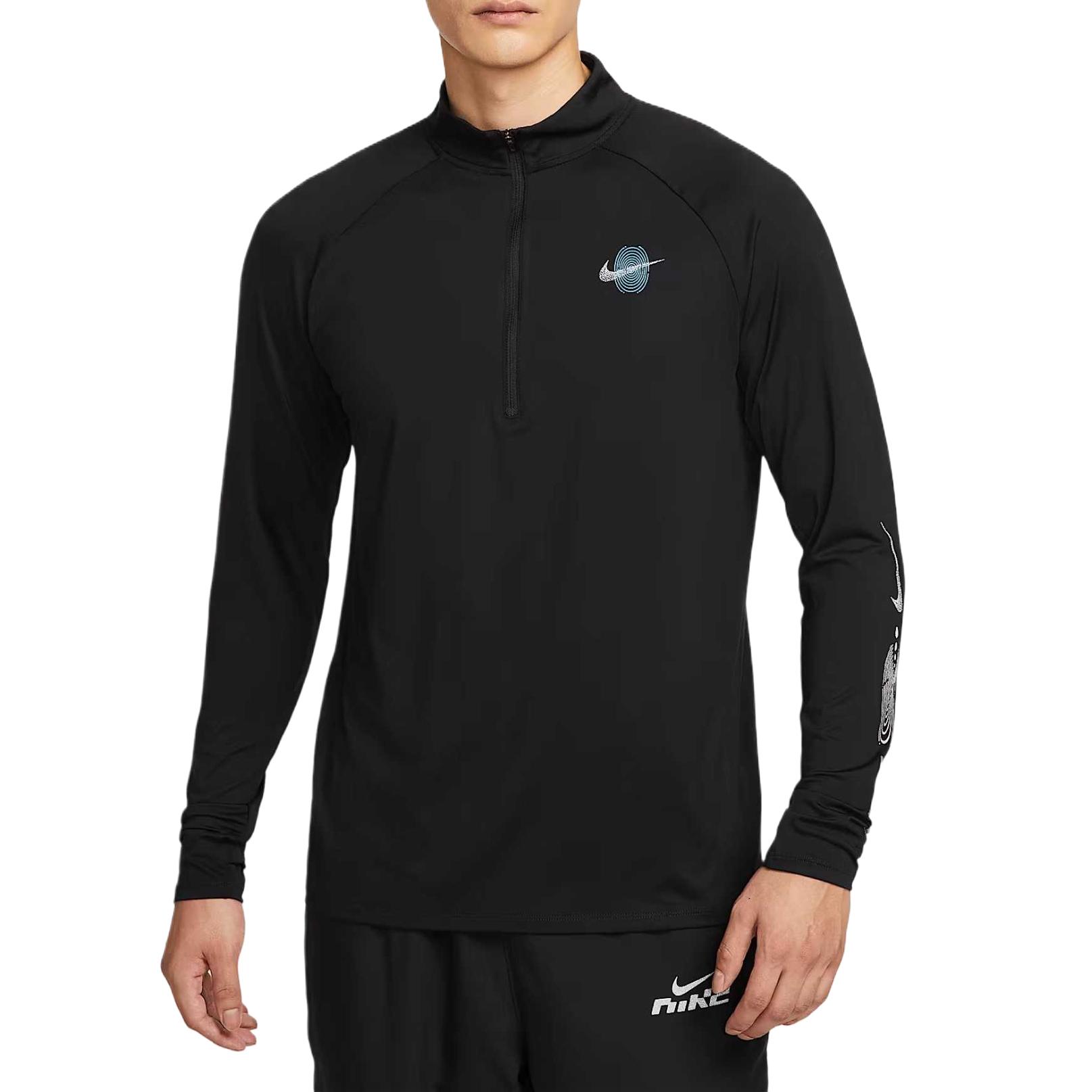 Nike Dri Fit Running T Shirt Men s IM7429-010 XL