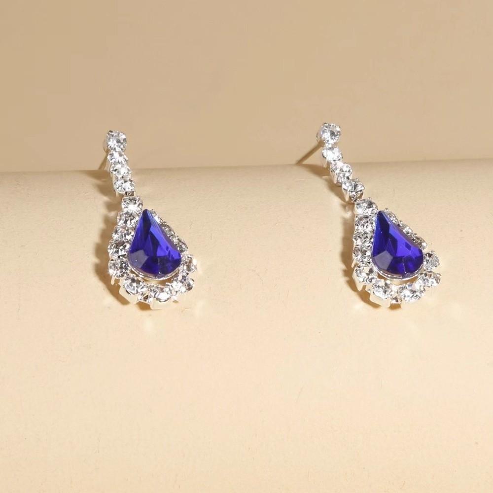 Crystal Crystal Jewelry Set Sparking Collar Chain Bridal Jewelry Bridal Jewelry  Gift