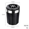 BYD Han DM-i 2025 Car Ashtray with Lid and Light, Flame Retardant, for Han L and Song L Interior Modification