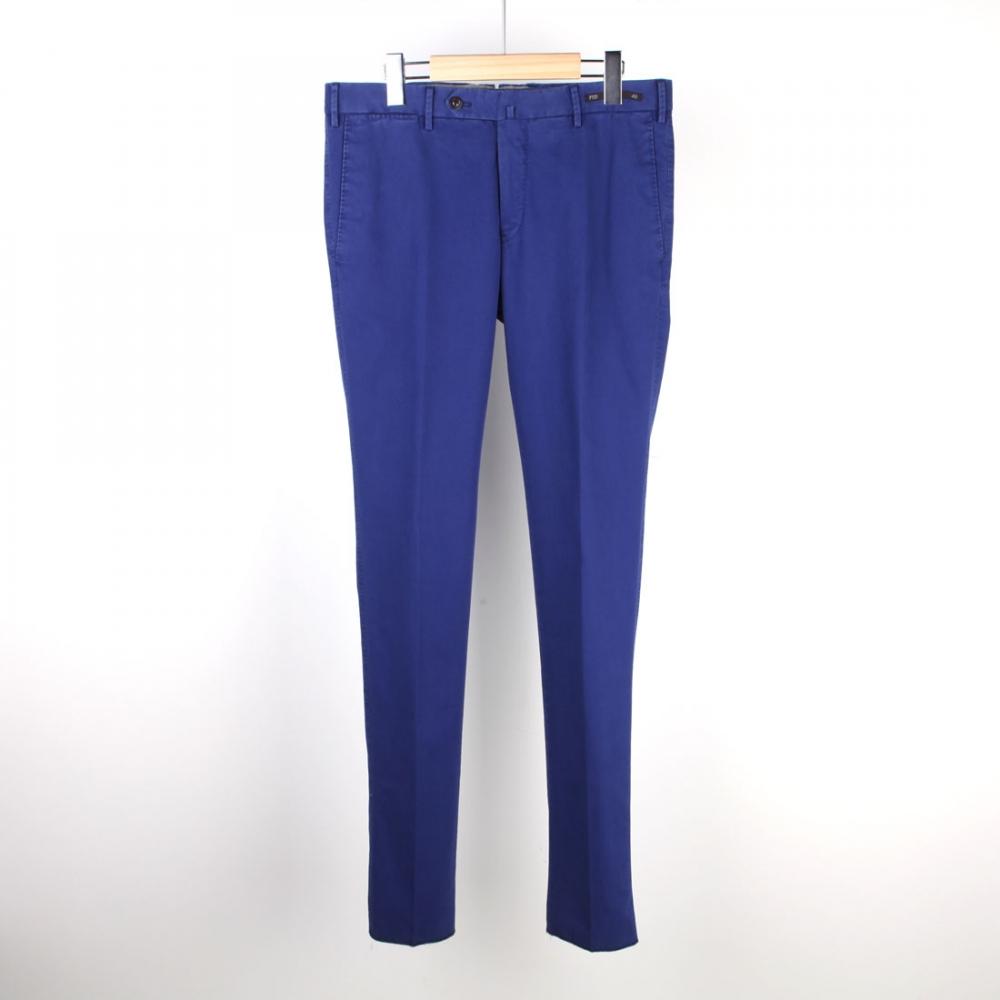 

PT01 Брюки Супертонкие брюки-чиносы синие TU640345 52