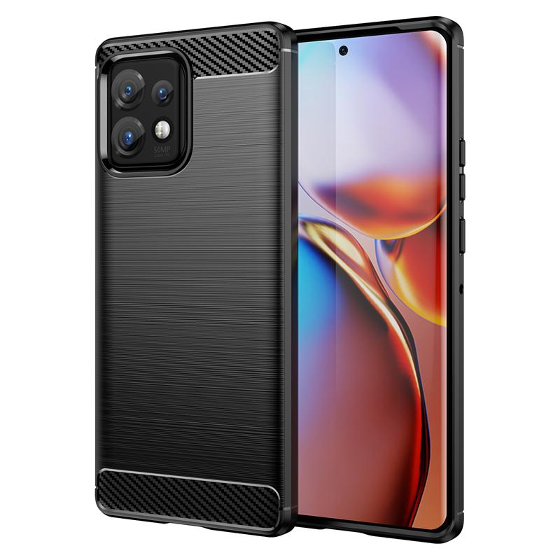 For Motorola Edge 40 Pro Case Silicone Carbon Fiber Cover For Moto Edge 40 Pro 20 30 Neo 30Ultra Case For Moto Edge 40 Pro Case
