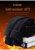 Women's High-Waisted Fleece-Lined Skinny Pants, 2025 Winter Style, Elastic Black Pencil Design for Indoor & Outdoor Wear