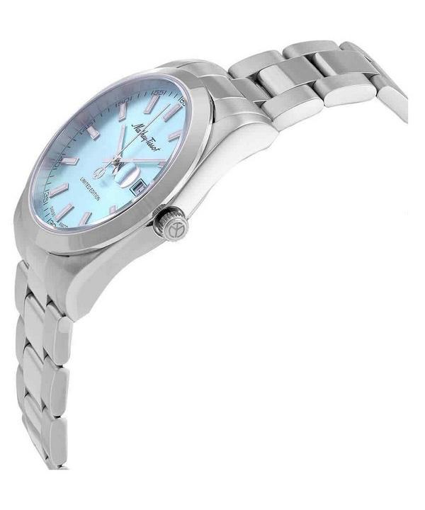 Mathey-Tissot Mathy Sunray I Limited Edition Edelstahl blaues Zifferblatt Quarz H451BU Herrenuhr