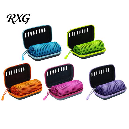 Cooling Towel for Sports with Carrying Case, 30x80cm Instant Microfiber Ice Outdoor Gear Towel, Portable Quick Drying Gym Workout Yoga Running