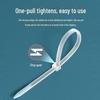 Shanze Self-Locking Nylon Cable Tie for Desktop, Gardening, and Wire Management