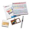 Small  Watercolor Paint Set With Picture Book, With Paint For Beginners,