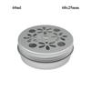 New Hollow Out with Holes Aluminum Tin Container 8 Styles Metal Cosmetic Face Eye Cream Packing Lip Balm Candle Jar