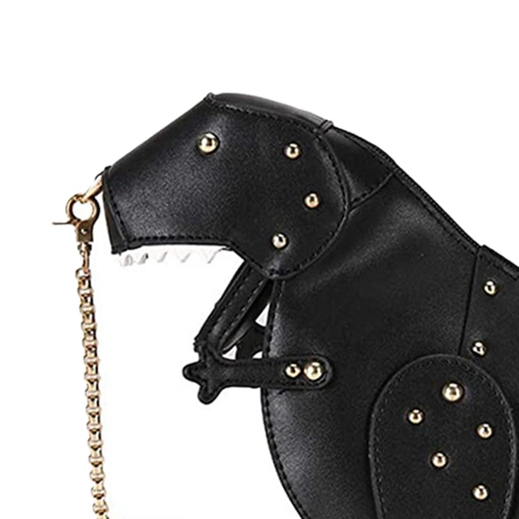 Chic Girl's Shoulder Bag with Unique Chain Strap Design