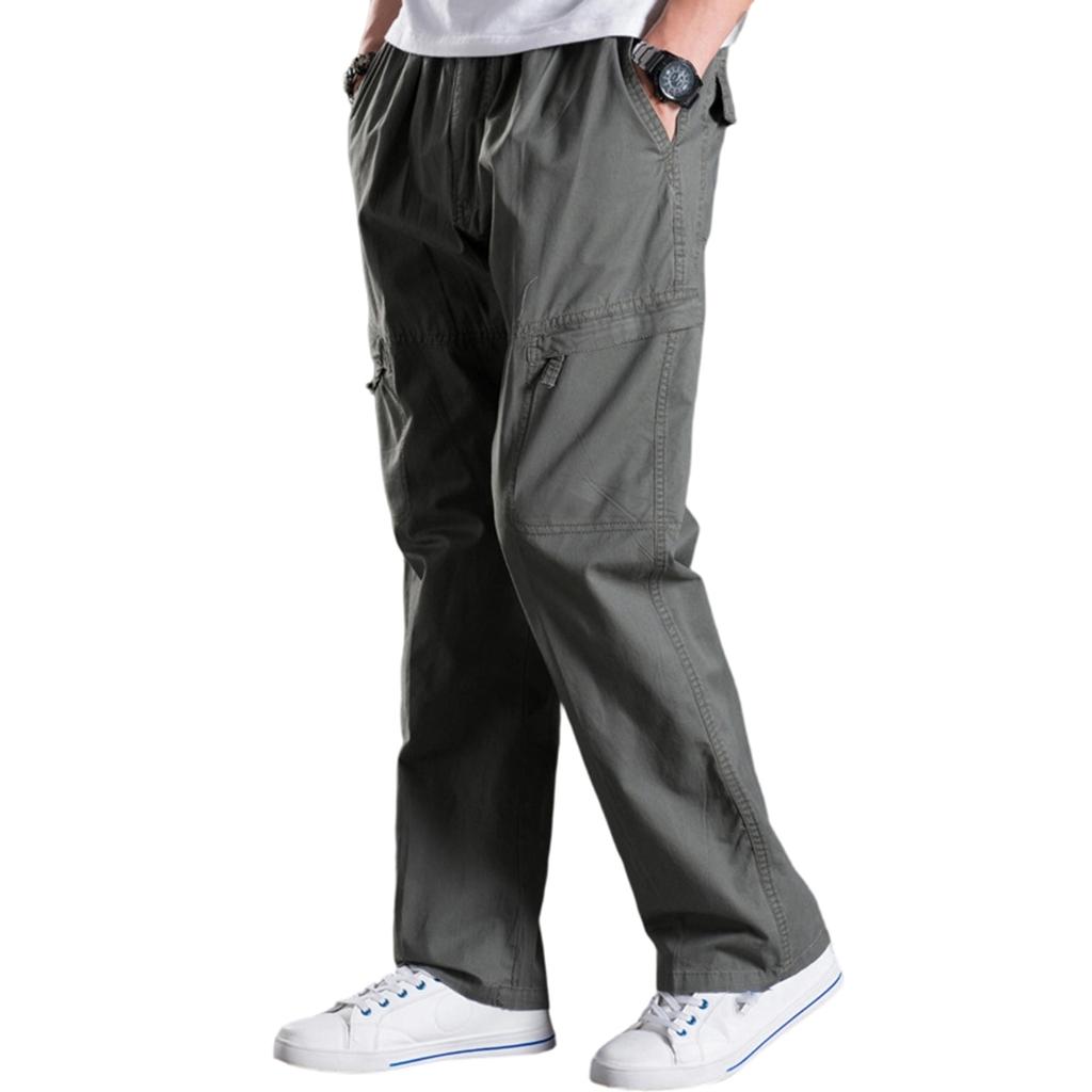 Men's Outdoor  Sports  Loose  Leisure  Multiple Pockets  Work Pants  Trousers