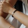 NORMALLEE [Silver 925] S Onyx Bracelet