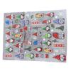 5D Snowflake Nail Art Sticker Decals 5D Stereoscopic Embossed Christmas Nail Art Decoration Charms Self-Adhesive