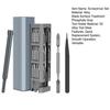 Screwdriver Set 44-in-1 Quick Magnetic Replacement Electric Mechanism Smooth Rotation Screwdriver Electronics Repair Tool