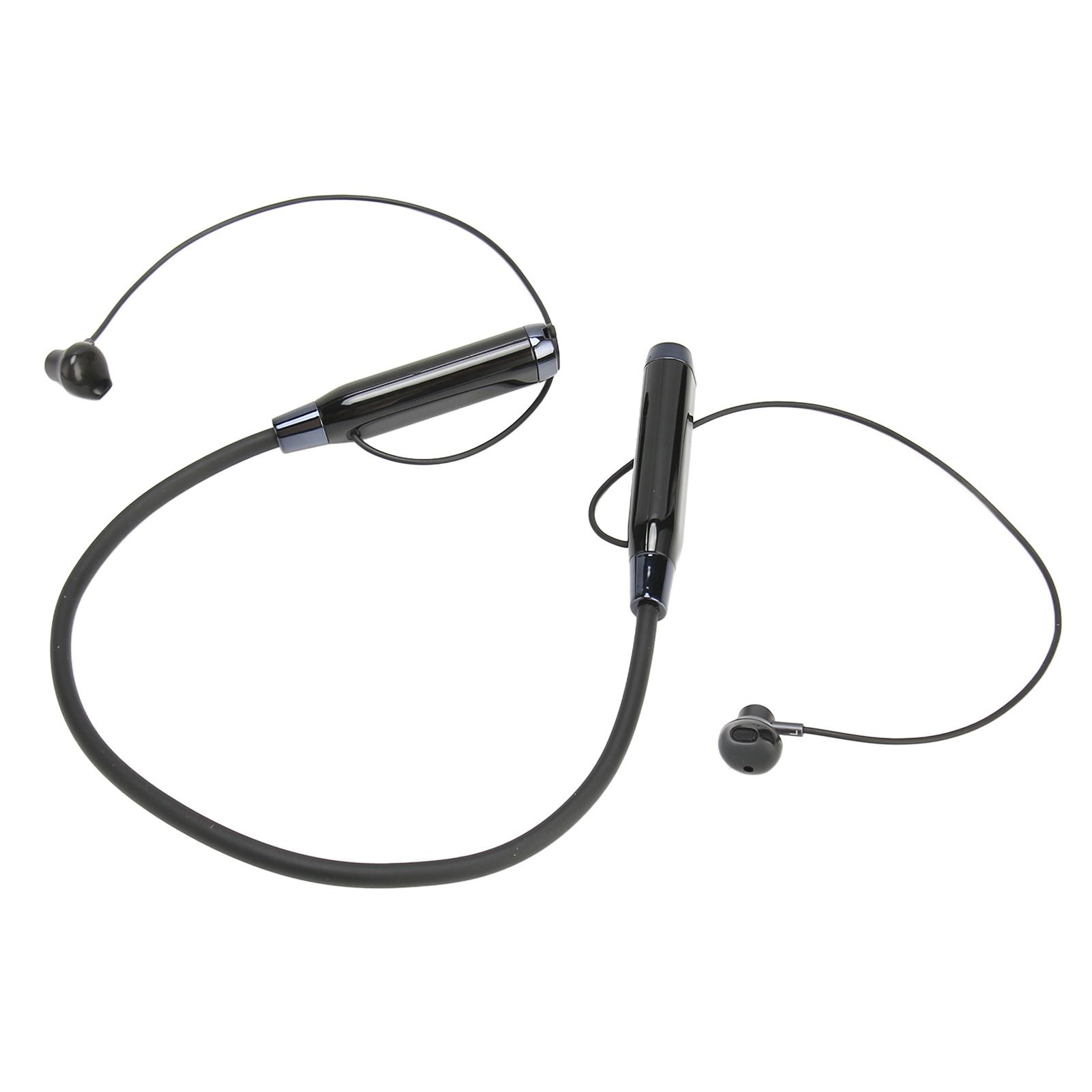 

Беспроводные наушники Bluetooth 5.2 с шейным ободом HiFi 9D Stereo Noise Reduction Магнитные шейные наушники