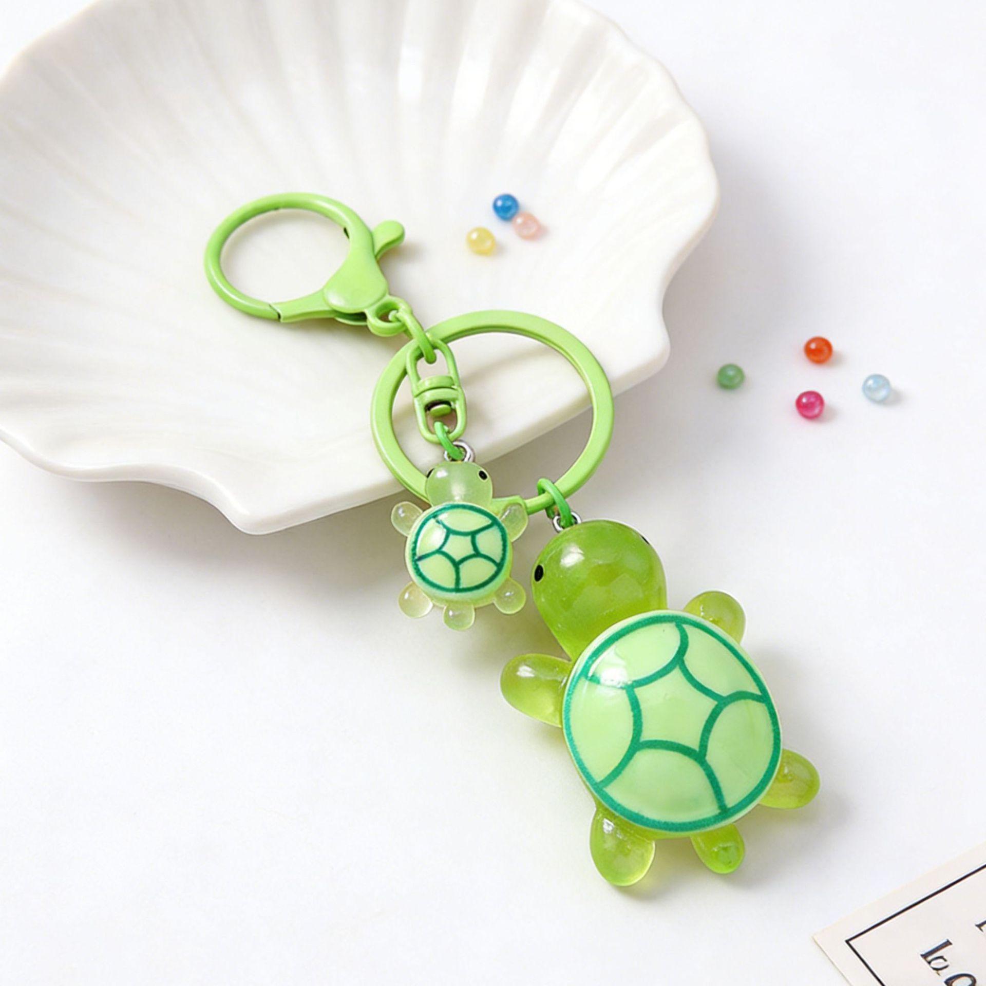 Цветная Черепашка Брелок Милая Девушка Сердце Девушка Пара Маленький Подарок Черепашка Сумка Подвеска Аксессуары