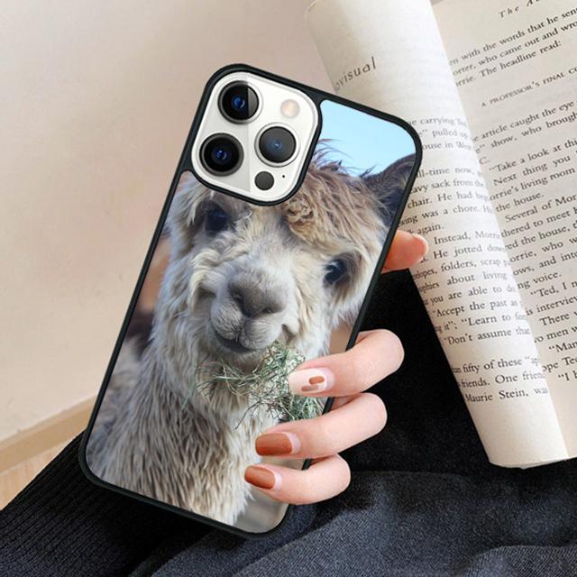 2019 Hipster Llama Lama phone Case Cover For iPhone 17 Air 16 15 14 Plus for apple 16 11 12 13 Pro Max coque