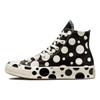 1970s Chuck Taylor All Star Casual Lace-up High-Top Canvas Shoes Women's Black & White
