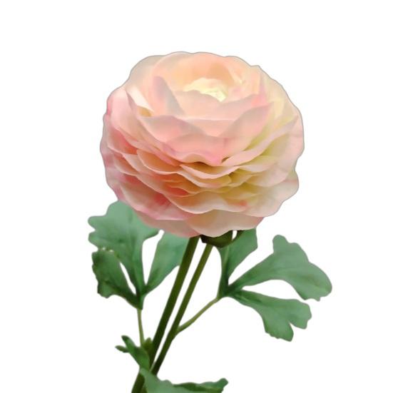 2-Head Artificial Flower UV Resistant Realistic Fake Silk Flower Wedding Party Indoor Outdoor Garden Faux Flower Decoration