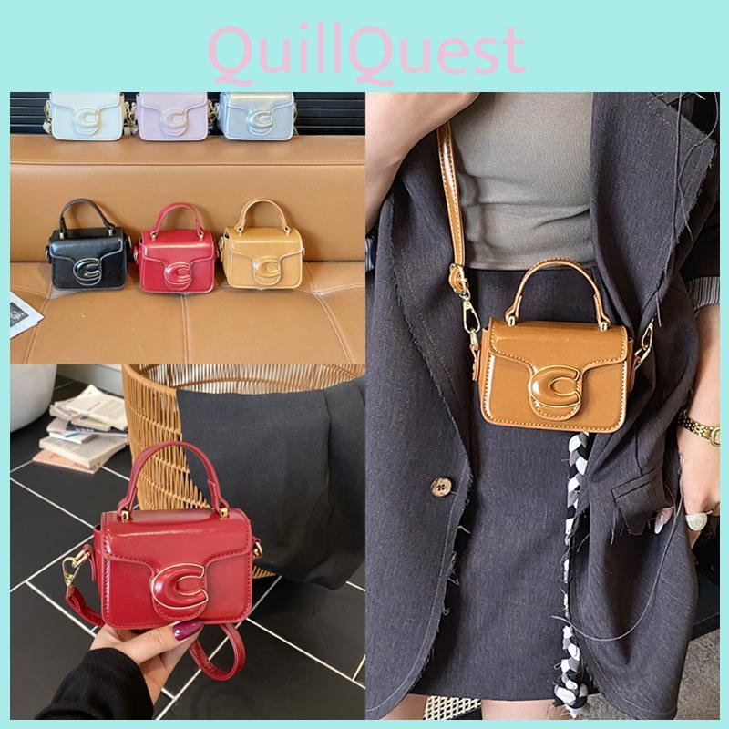 Minimalist Small Handheld Bag Pu Material With Card Pocket For Street Style