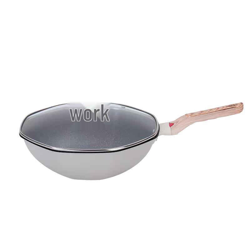 Easypro Peril 32cm Non-stick Octagonal Wok