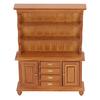 Dollhouse Bookshelf 1:12 Mini Doll House Furniture Retro Miniature Bookcase Savings Cabinet Study