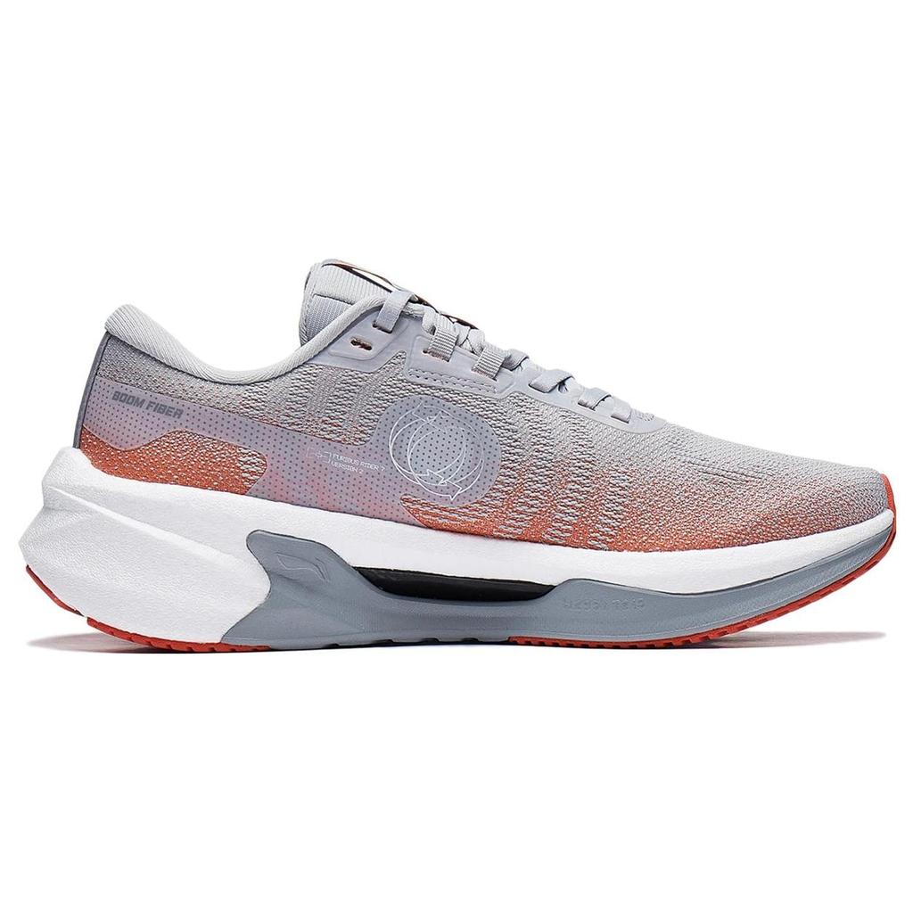 Li Ning Furious Rider 7.0 V2 Running Shoes Men's Low Top Gray/Orange ARZT007-4