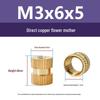 M1-M10 Knurled Brass Heat Insert Nut for Injection Molding