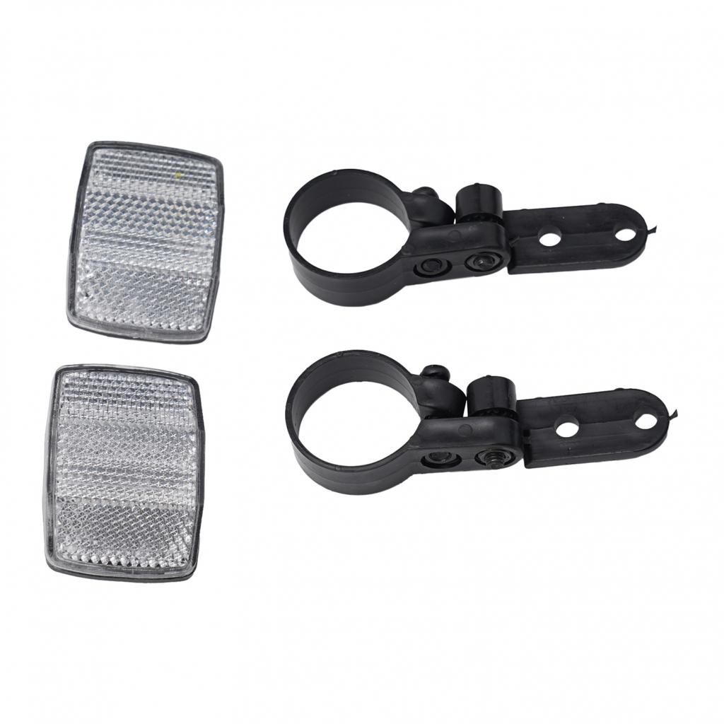 Bicycle Reflector Brackets Front Rear Night Shelf Reflector