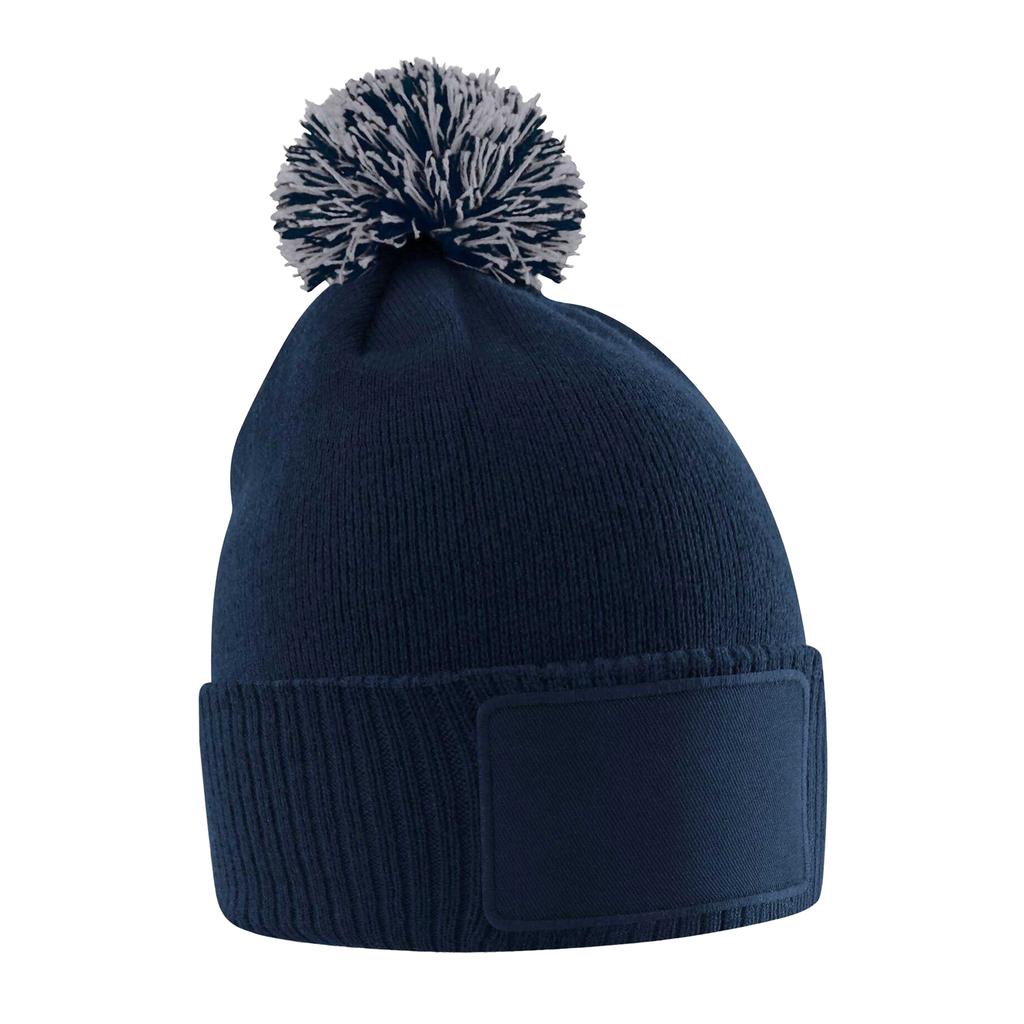 Beechfield Childrens/Kids Snowstar Patch Beanie