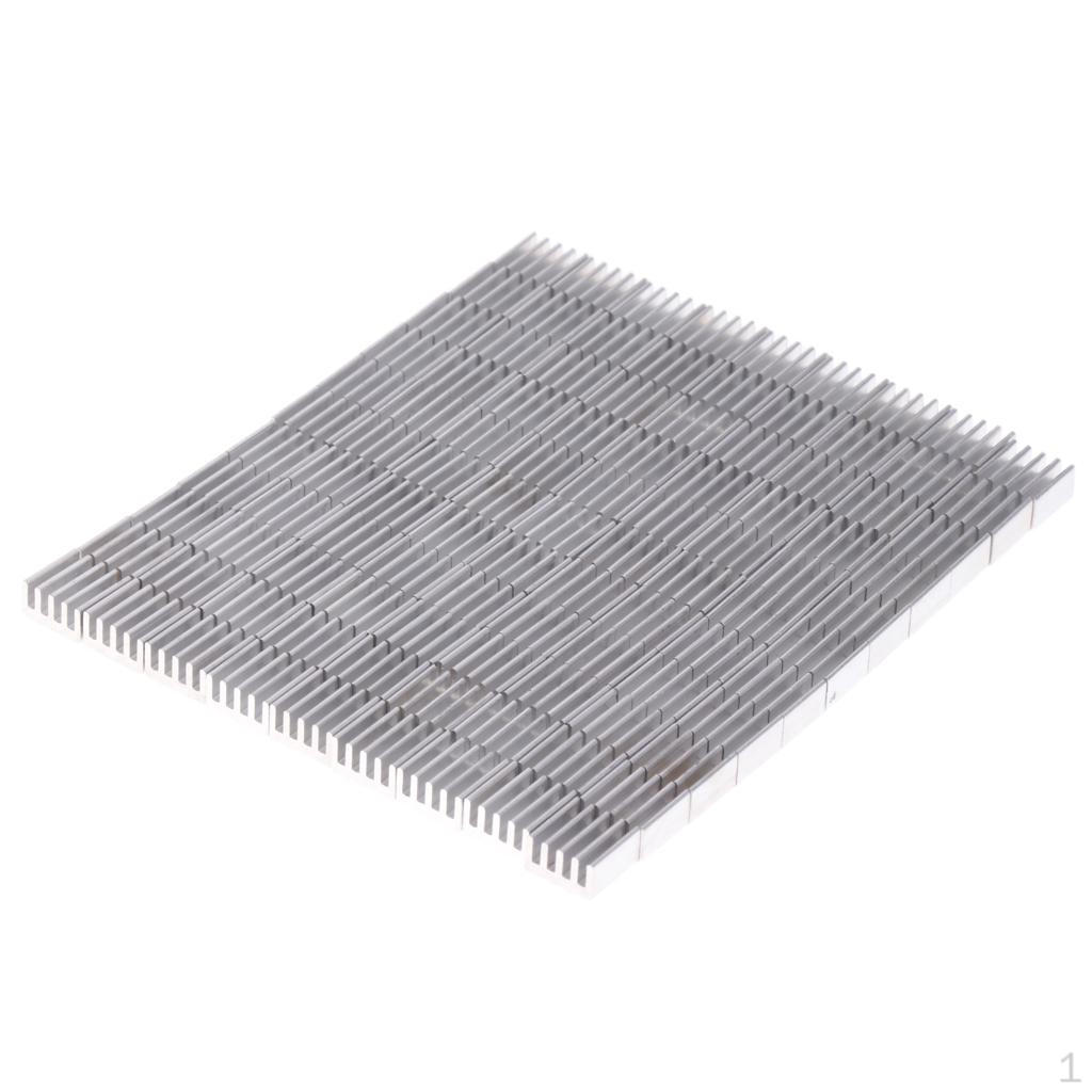100PCS Pi Heatsink Cooler Fin for Transistor Semiconductor Devices