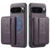2 in 1 Detachable Cards Solt Wallet Leather Case for Google Pixel 9 Pro XL 8 8A 7 7A Vertical Bag Invisible Bracket RFID Cover