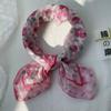 58*58Cm Women Square Neckerchief And Headscarf Female Floral Print Small Shawls Scarves Spring Summer Headband Scraves