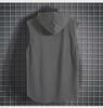 Men's Sleeveless T-Shirt with Cap and Drawstring for Summer Sports, Basketball, and Running