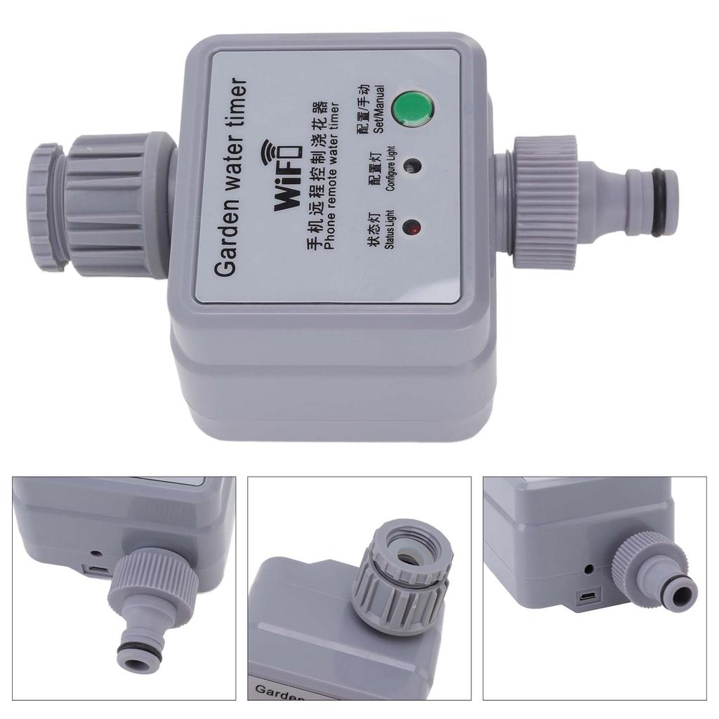 Smart Sprinkler Water Timer Automatic Watering Remote Control USB Power Supply Irrigation Timer for