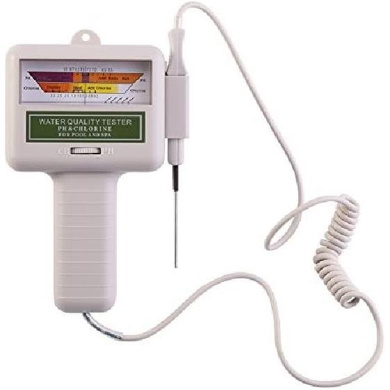 Yosoo PH Tester Chlorine Level Meter Swimming Pool Spa Water Quality Measurement Monitor Checker
