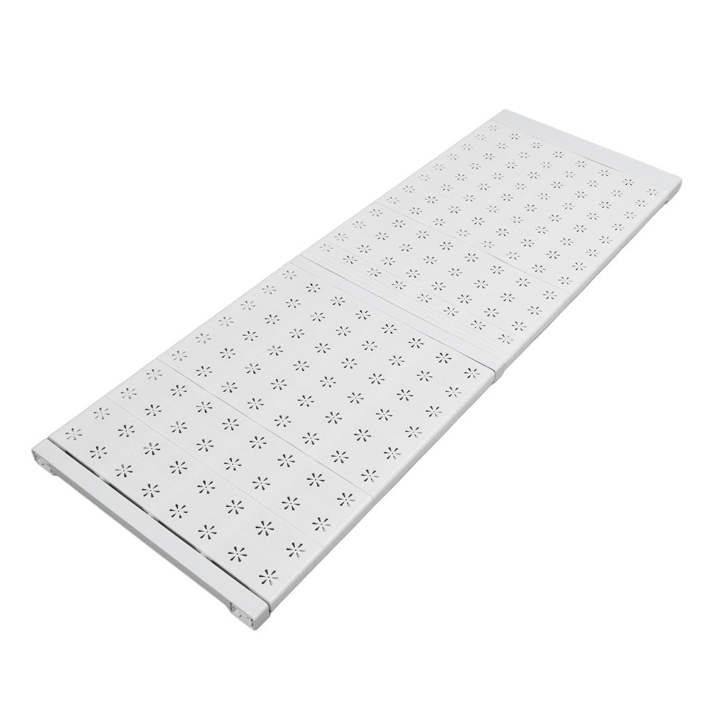 Closet Tension Shelf Nail Free Expandable Closet Storage Rack Adjustable Closet Shelf Organizer for