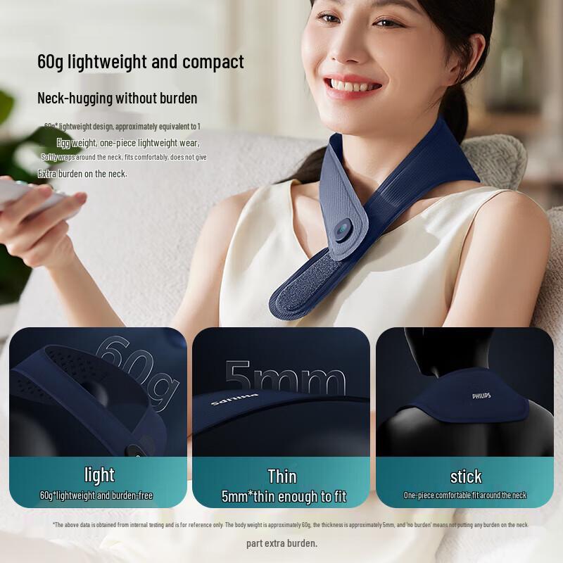 

Philips Heated Neck Massager Scarf CN plug (adapter included)