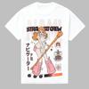 One Piece Cat Burglar Nami Unisex T-shirt 2026 Summer New Popular Anime Print American Casual Parent-child Short Sleeved Shirt