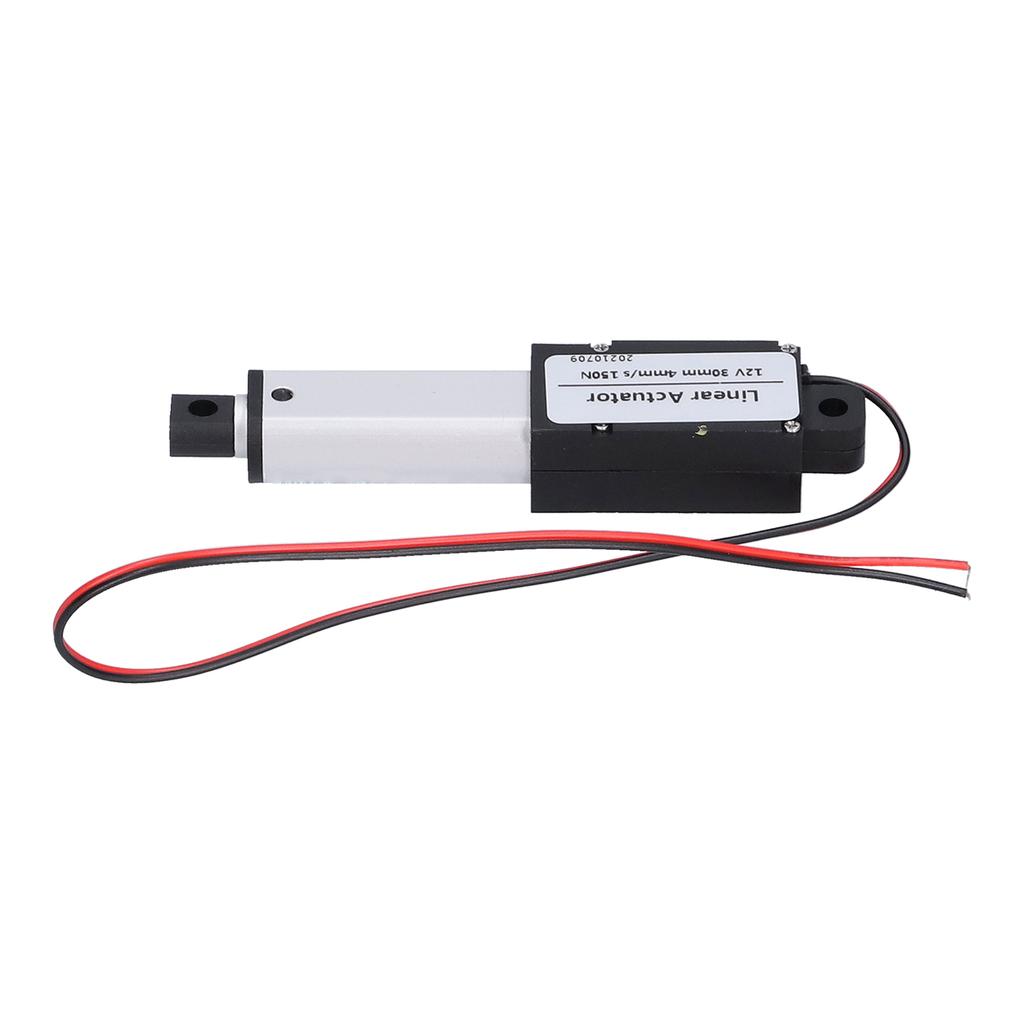 Linearantrieb 30mm DC 12V Geräuschunterdrückung Kurzschlussschutz Wasserdicht Mini Elektrischer Linearantrieb