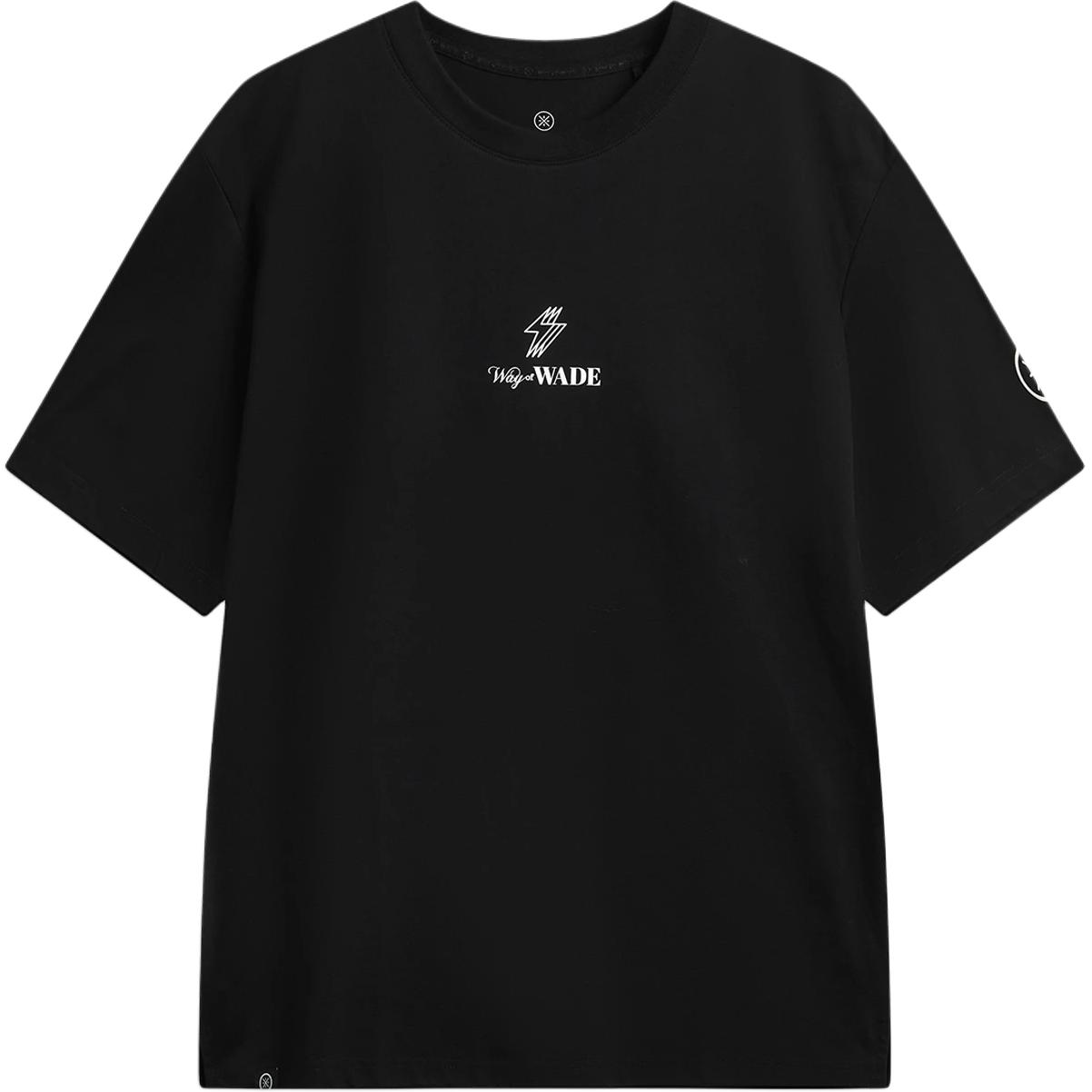 Мужская футболка с коротким рукавом Li Ning Wade Series Letter Pullover, удобная, топ AHSW465-1 M
