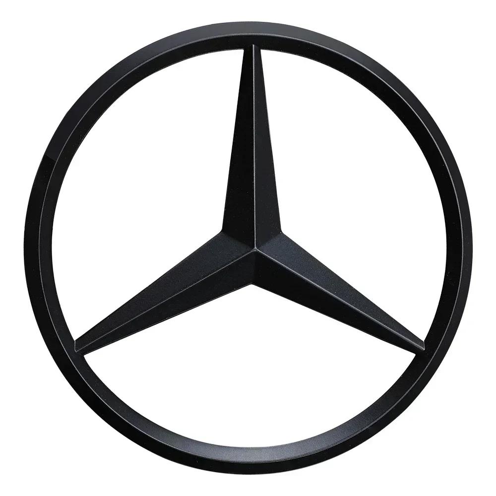 

1PCS 90MM ABS Car Rear Badge Sticker Trunk Emblem Decal For Mercedes Benz A B C E S class GLA GLC CLA GLK GLE W204 W205 W212