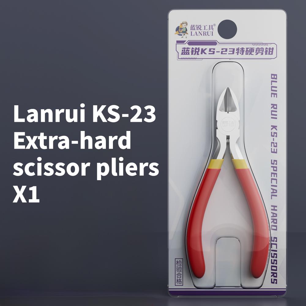 Lanrui Ultra Sharp Wire Cutters Tools Kit Small Cutters with Spring Loaded Wire Snips for Cutting Cable Electronics Soft Copper