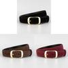 Classic Genuine Leather Waist Belt For Women With Pin Closure For Jeans And Formal Use