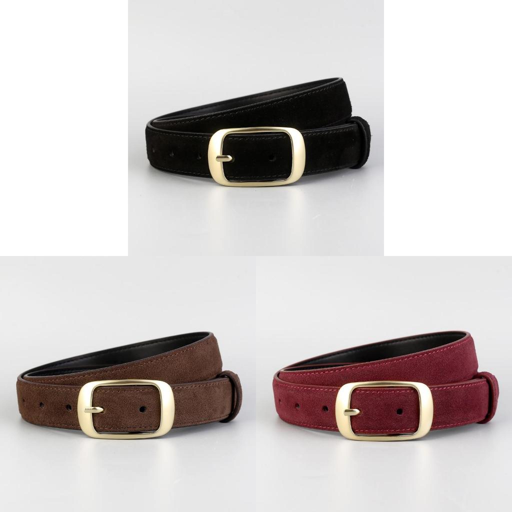 Classic Genuine Leather Waist Belt For Women With Pin Closure For Jeans And Formal Use