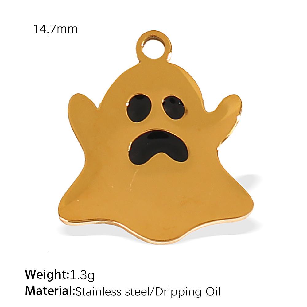 Cartoon Pendant Accessories Combination Necklace Earrings Pendant Halloween Christmas Funny Accessories
