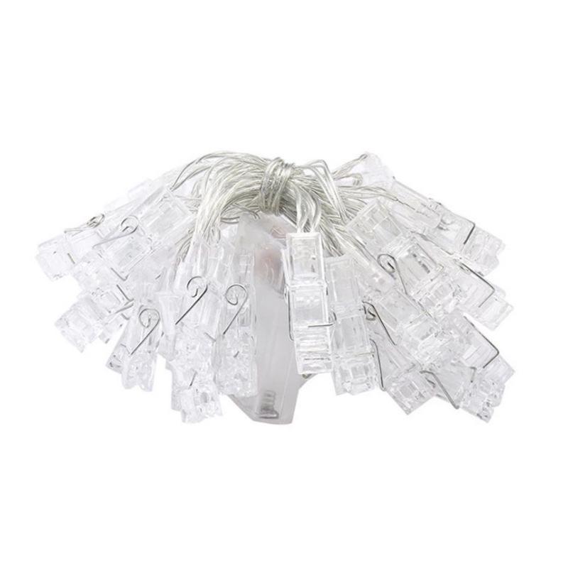 LED Photo Clip String Lights for Decoration and Proposals