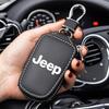 Shockproof Car Key Fob Case Cover Holder Storage Pouch for Jeep Compass Renegade Avenger Patriot Cherokee Liberty