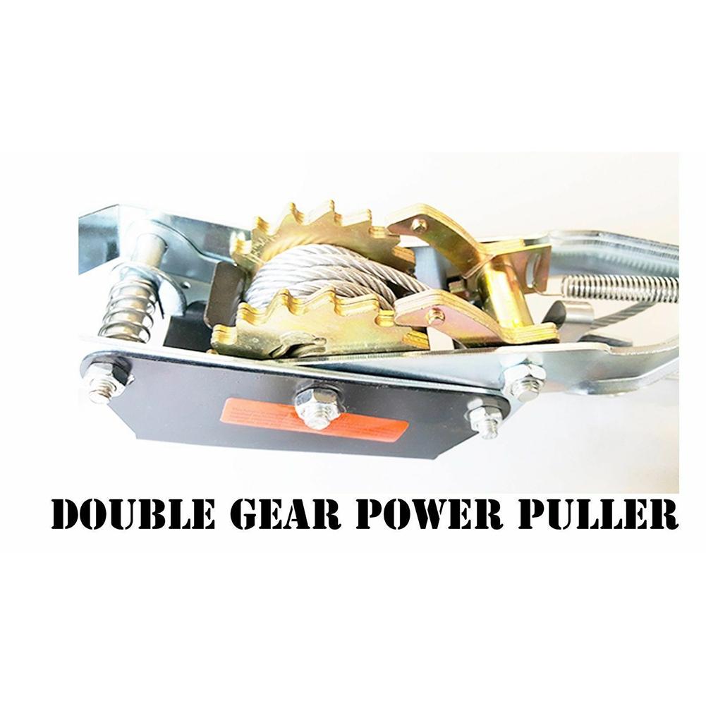 Buy Hand Winch Manual Hook Cable Puller Boat Atv Trailer Hoist Car Dent