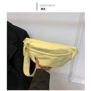 Girl Waist Bags Waterproof Oxford Cloth Running Belt Bags Large Capacity New Fashion Women Chest Bag Crossbody Bag