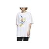 Adidas Neo W Dsny Dd Tee3 Disney Donald Duck Graphic Round Neck Loose Sports Short Sleeve T-Shirt Women Tops White GJ5654