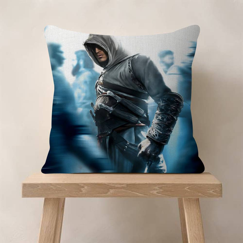 Game AssassinES S CCreed Cushion Cover x Polyester Sofa Cushions Decorative Throw Pillows Home Decoration Pillowcover
